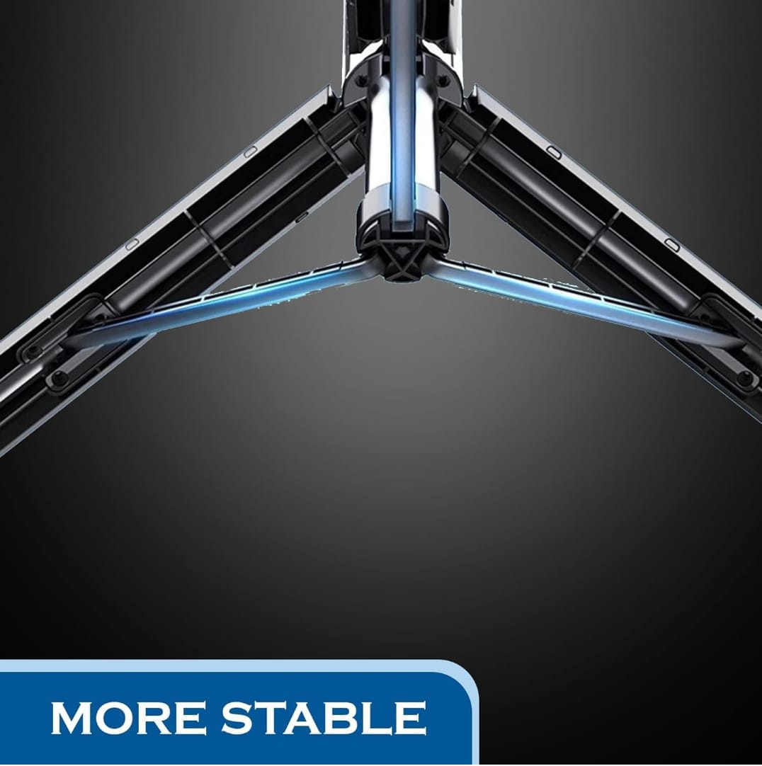 Extendable Selfie Stick Tripod with Bluetooth Remote | 3-in-1 Portable Phone Stand | 360° Rotating Holder | Compatible with Android & iPhone